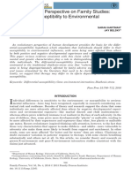 Family Process - 2015 - Hartman - An Evolutionary Perspective On Family Studies Differential Susceptibility To