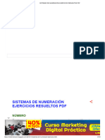 Sistemas de Numeración Ejercicios Resueltos PDF