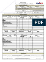 VELASCOSchool Form 10 SF10 Learners Permanent Academic Record For Junior High School 3