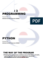 Practical Manual For Python 3 Programming