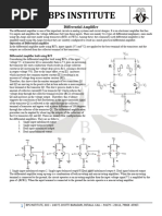 Differential Amplifier Omp Amplifier Gate