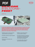 Article Silicone or Silicone Free Materials