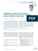 Rehabilitation of A Patient With Amelogenesis