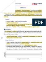 Didática - Aula 1 - Resumo - 2271285-William-Dornela-De-Castro - 261370665-Conhecimentos-Pedagogicos-2022-Aula-558 - 1661536515