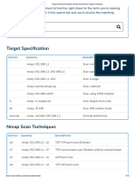 Nmap Cheat Sheet 2023