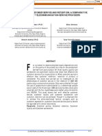 Evaluation of Customer Service and Retention A Comparative Analysis of Telecommunication Service Providers