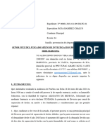 Señor Dongo Alegatos Divorcio Por Causal