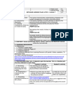 1.1 DAILY LESSON PLAN Fitness Assessment