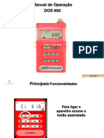 Dosimetro DOS 600 Manual de Operação