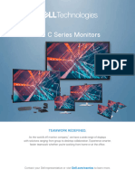 Dell Collaboration Monitors Brochure