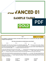 Sample Tasks - Final Exam