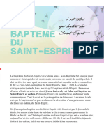 Le Bapteme Du Saint Esprit