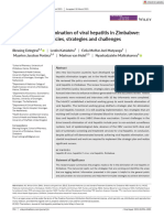 Journal of Viral Hepatitis - 2021 - Dzingirai - Progress On The Elimination of Viral Hepatitis in Zimbabwe A Review of The