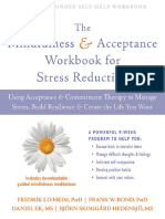 63the Mindfulness and Acceptance Workbook For Stress Reduction Using Acceptance and Commitment Therapy..., Workbook Edition