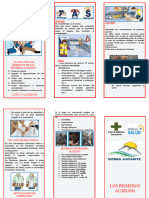 Triptico Primeros Auxilios Docx 111