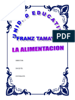 Monografia Alimentacion