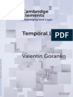 Temporal Logics