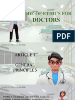 Code of Ethics For Doctors