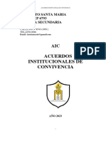 AIC Inst. Sta. María 2023