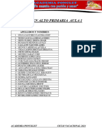 Lista Por Aula Sede Carmen Alto Academia Poncelet