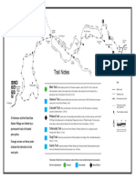 Baw Baw National Park ST Gwinear Ski Trail Map