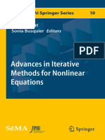 Advances in Iterative Methods For Nonlinear Equations - Sergio Amat & Sonia Busquier - 2016