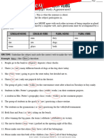 Verbs Model Answers