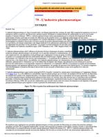 Chapitre 79 - L'industrie Pharmaceutique