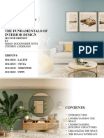 Presentation On The Fundamentals of Interior Design