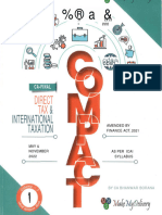 Direct TAX: & International Taxation