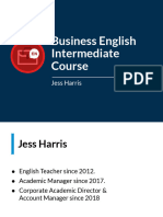 Business English Intermediate Course Slides