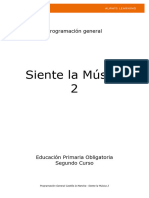 Siente La Música 2 LOMCE Contenido Extra Programación General Castilla La Mancha