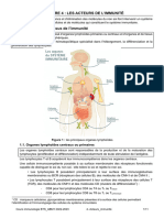 Acteurs Immunite