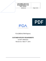 FCA Italy S.P.A Customer Specific Requirements IATF16949 - 20180301 - v02