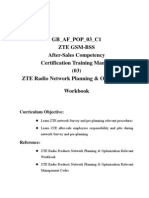 ZTE Radio Network Planning and Optimization Workbook 26