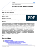 JJU - Garantía General Hipotecaria