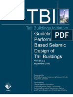 Guidelines For Seismic Performance of Tall Buildings