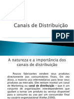 Canais de Distribuição