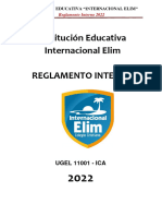 Reglamento Interno 2022 Internacional Elim Ica