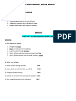 Class 3 Science Chapter 1, 2 & 3