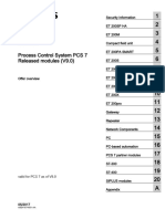 PCS 7 V9.0 Released Modules - Catalog Overview - 05 - 2017