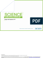 Science Scope and Sequence f-6