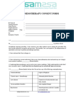 Facial Consent Form 24