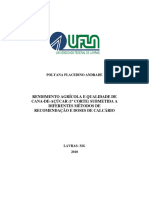 DISSERTAÇÃO - Rendimento Agrícola e Qualidade de Cana-De-Açúcar (1º Corte) Submetida A Diferentes Métodos de Recomendação e Doses de Calcário