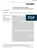 Alcoholism Clin Exp Res 2023 Didier Holding Your Liquor Comparison of Alcoholinduced Psychomotor Impairment in