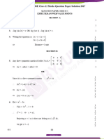 CBSE Class12 Maths Question Paper Solution 2017 Set 1