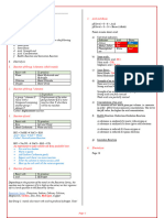 Chemistry Paper 1 Cheat Sheet