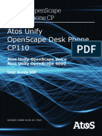 OpenScape Desk Phone CP110 SIP User Guide