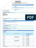 Industry Inks SDS