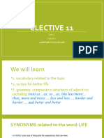 Elective 11 U 3 L 1 Tips For Better Life 1